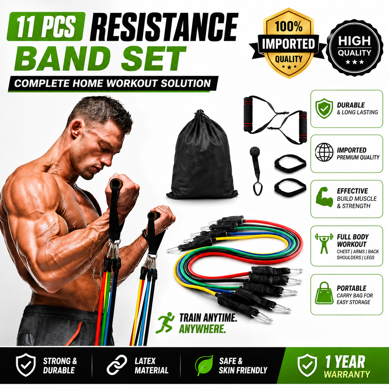 Home Gym kit (one year warranty) Daily Strength Training At Home