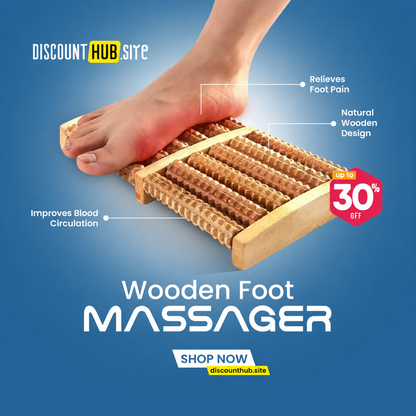 Wooden Foot Massager