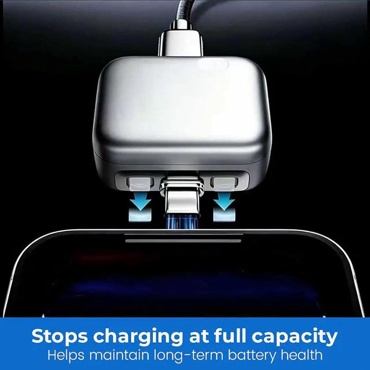 AutoPop AI Charger 140W | Smart Auto-Disconnect USB-C Power Protector