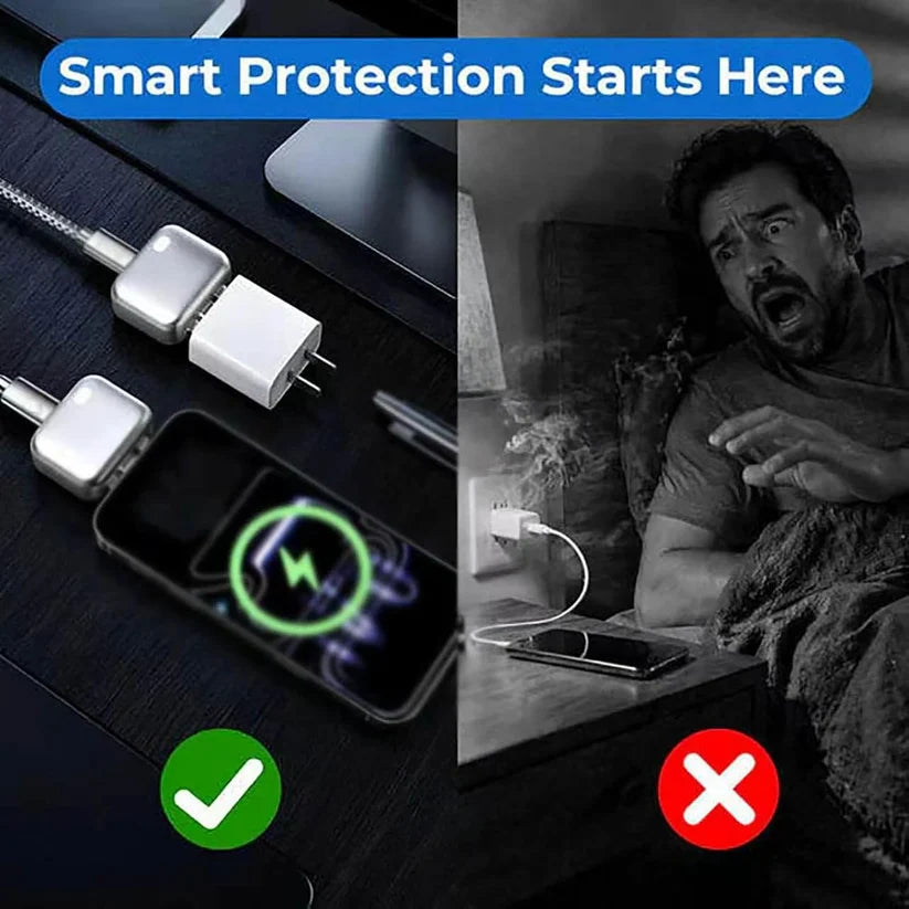 Smart Auto-Power Disconnector USB-C Power Protector Auto stop