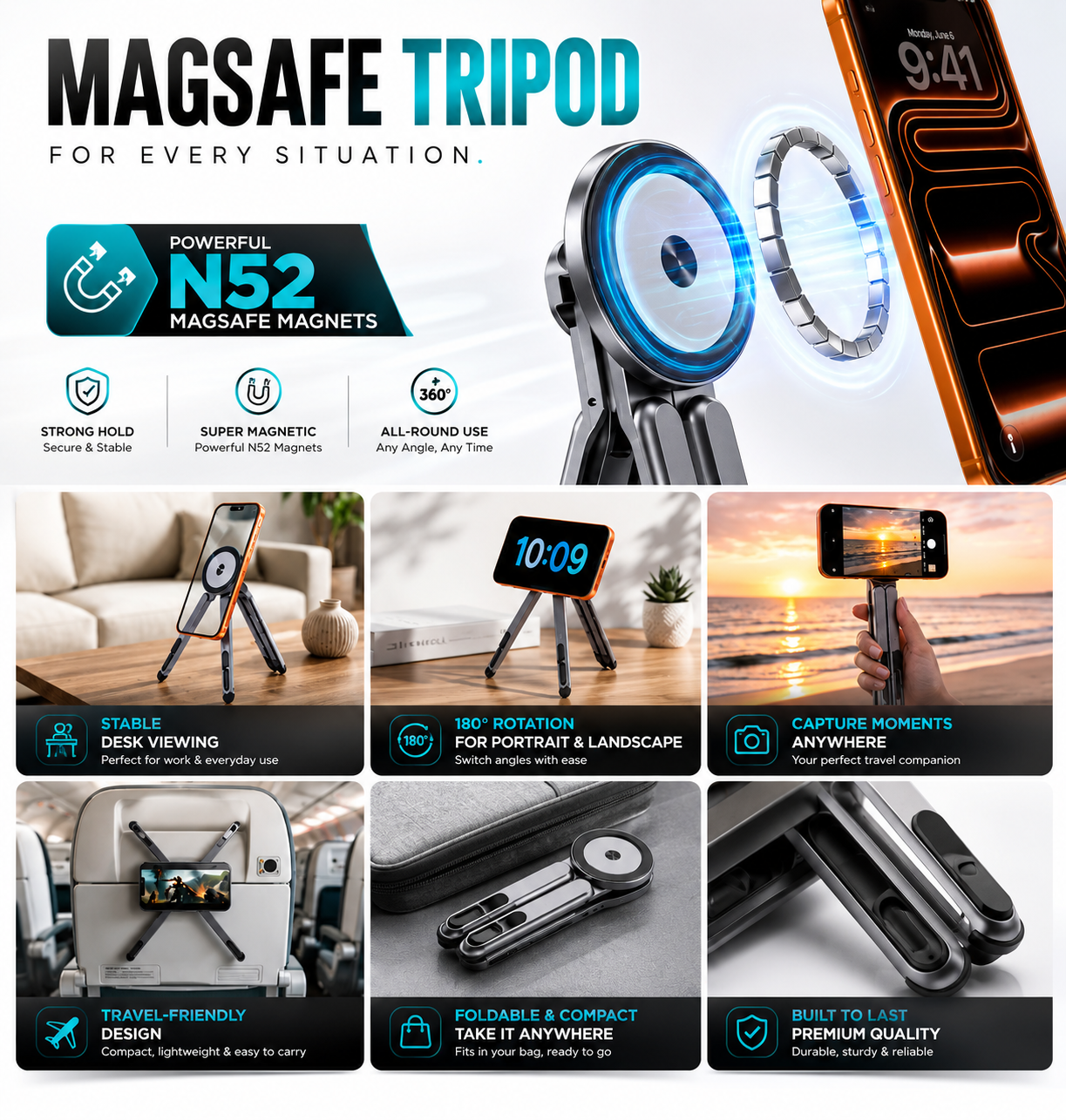 NOVO Pakistan-Flexstand - Magnetic laptop stand